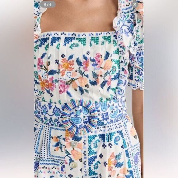 FARM Rio Floral Patchwork Jumpsuit - Picture 6 of 11